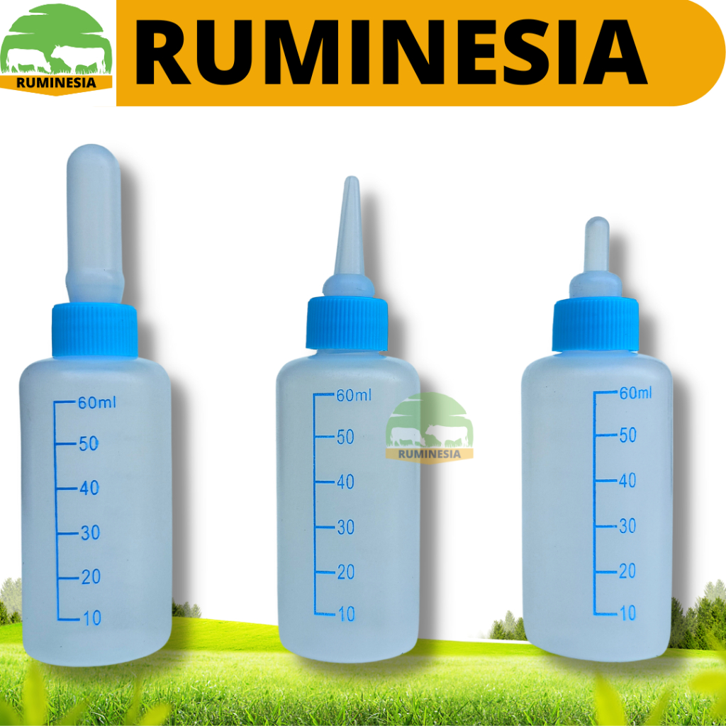 BOTOL DOT KUCING 60ml - Botol Dot Susu Anak Kucing