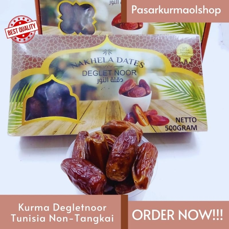 

Kurma Degletanoor Non Tangkai 500 Gr