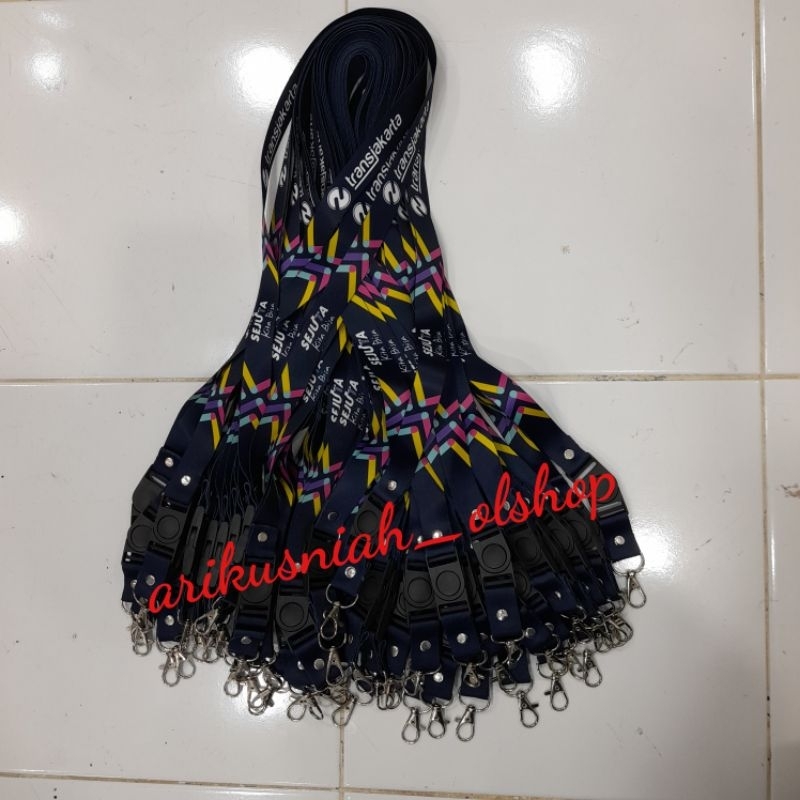 

lanyard printing logo custom