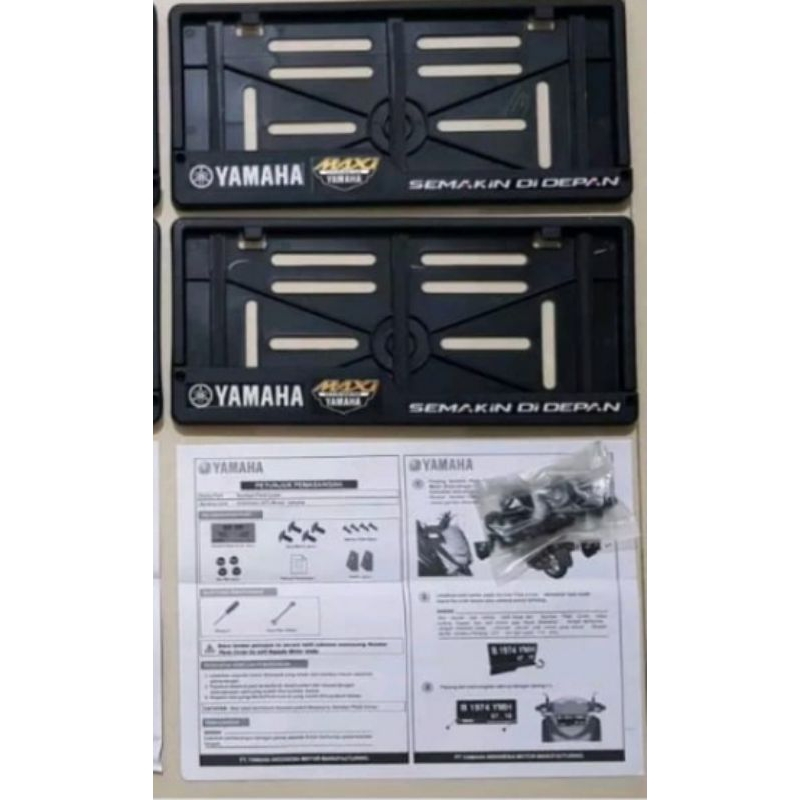 dudukan plat nomer motor / cover plat motor
