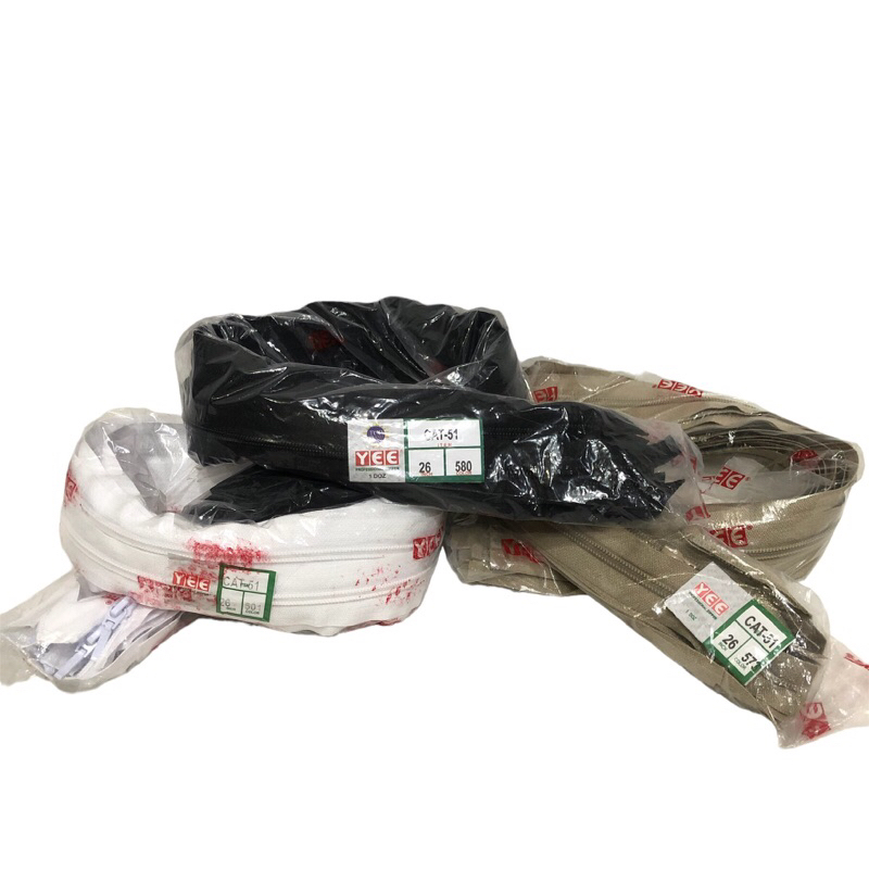 Resleting Jaket Merk YEE Gigi Halus | Lusinan