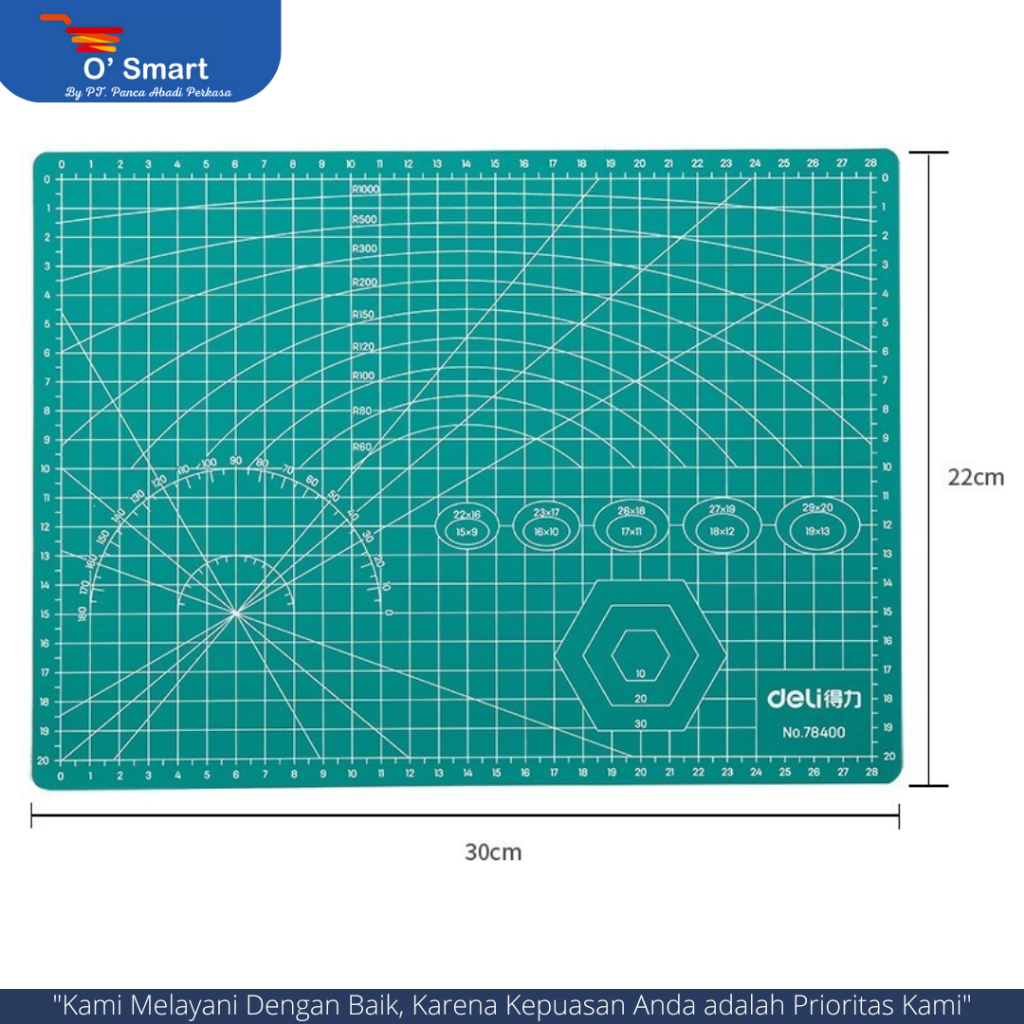 

CUTTING MATE DELI 78401 A3