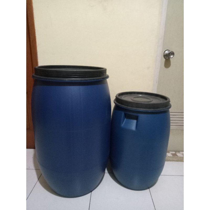Ember Tong Air Tong Sampah Besar Pakai Tutup 120L