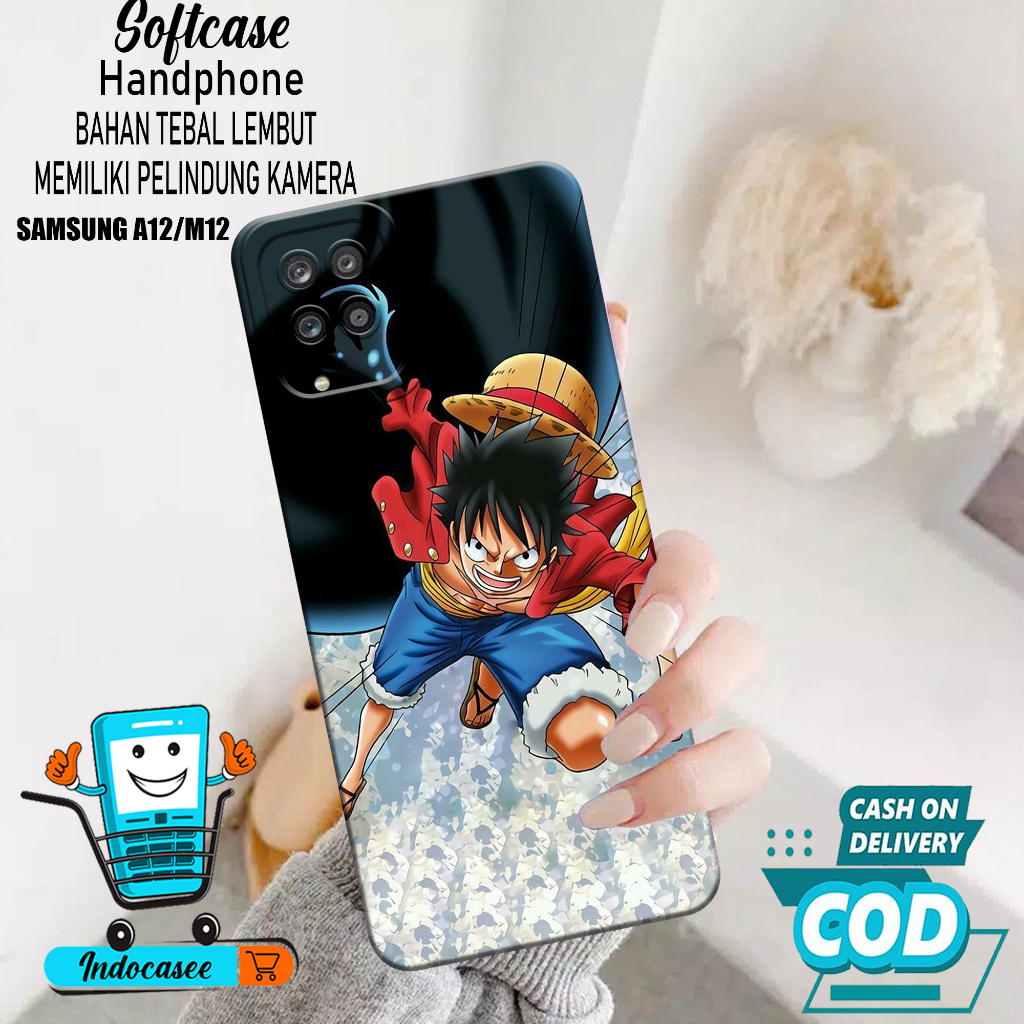 Case Hp Samsung Galaxy A12/M12 - Softcase Samsung Galaxy A12/M12 - Casing Samsung Galaxy A12/M12 - K