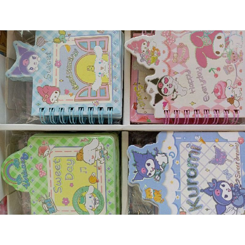 

Minibook Fancy / Notebook Mini Spiral Fancy Lucu A7 CXQ-8303