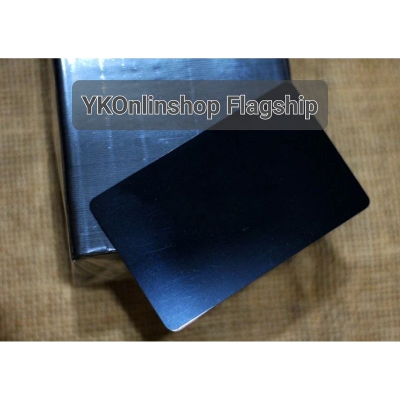 

PVC BLACK BLANK ID CARD 10Pcs