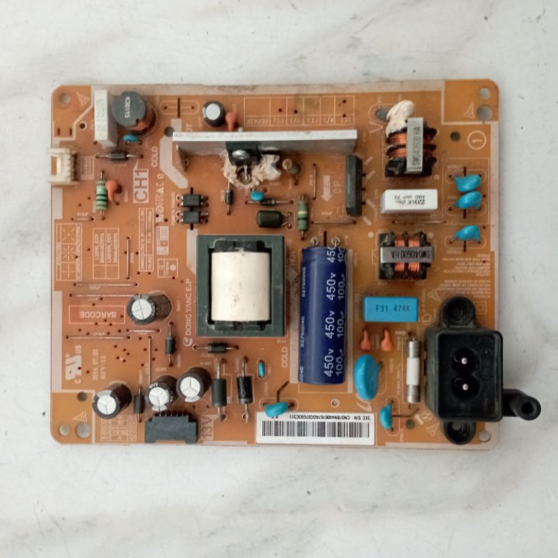 PSU POWER SUPPLY REGURATOR MESIN TV SAMSUNG UA 32FH4003 UA 32H4303 (PSU SG 32)