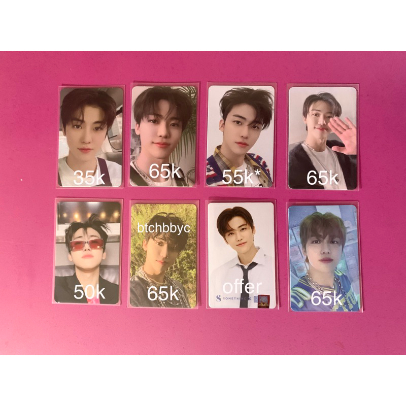 WTS jual aab jaemin nct dream crazy hot sauce, boring hotsa, cafe, future ver hello future, agent he