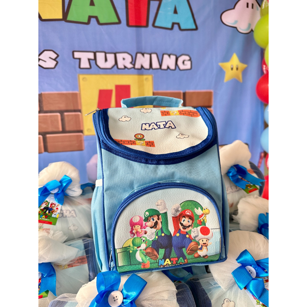 

BACK PACK TK / TAS ULTAH / SOUVENIR PROMOSI / POUCH SKINCARE / AQIQAH / TASYAKURAN / MANYUE