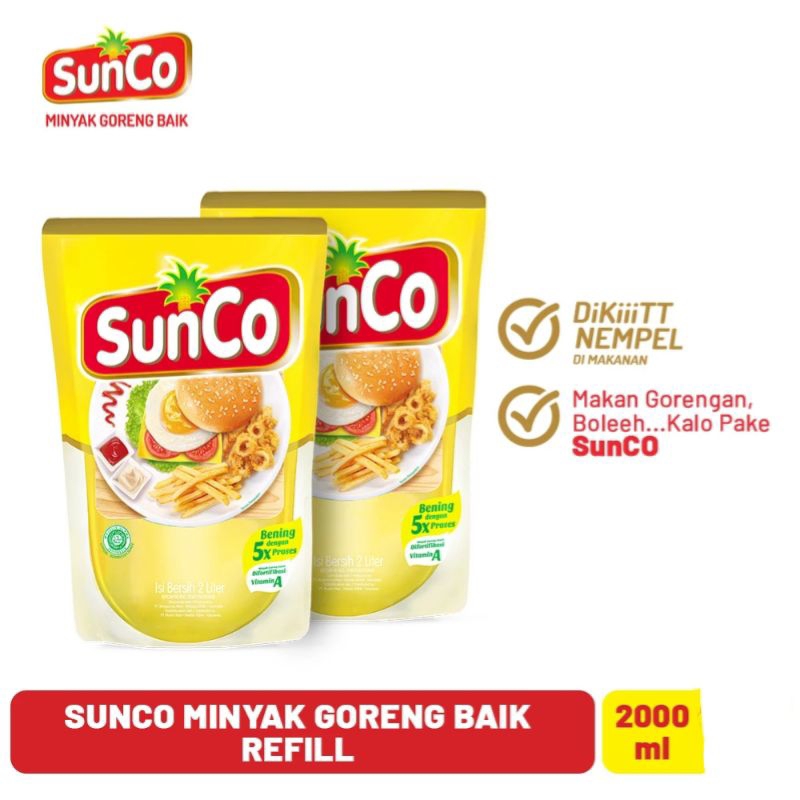 

Minyak Sunco dan Filma 2 liter