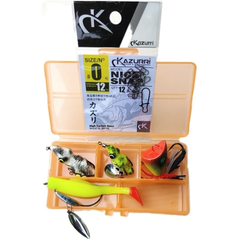 PAKETAN LURE CASTING IKAN GABUS