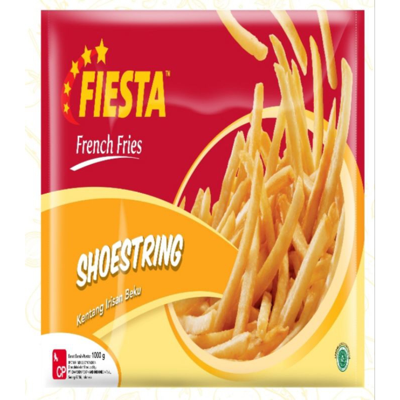 

Fiesta French fries Shoestring Kentang Beku