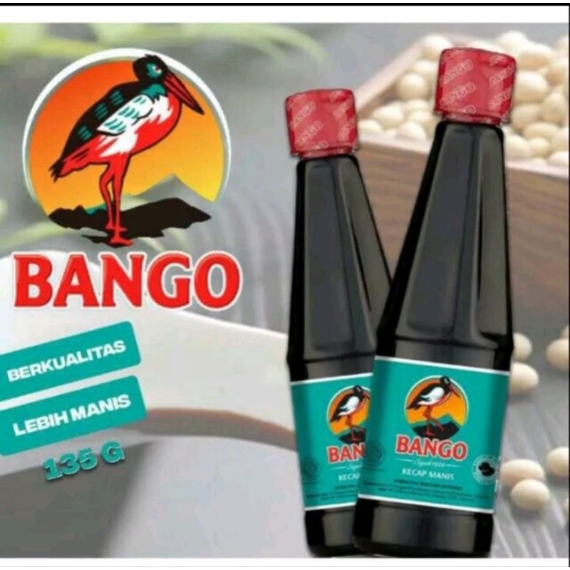 

Kecap Manis Bango Botol 135ml