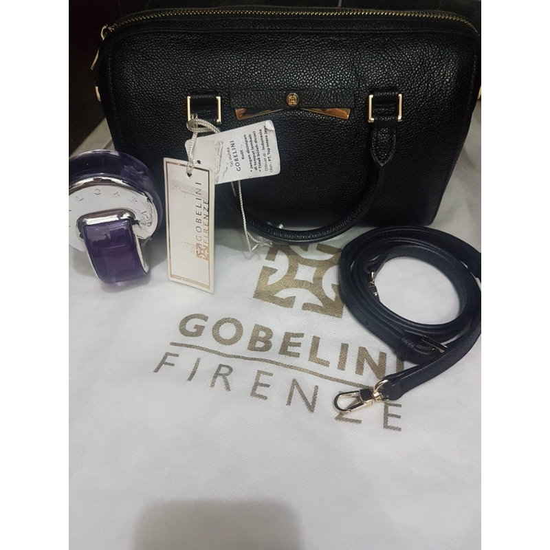 GOBELINI ROSSY MINI BOSTON BLACK (PRELOVED VGC)