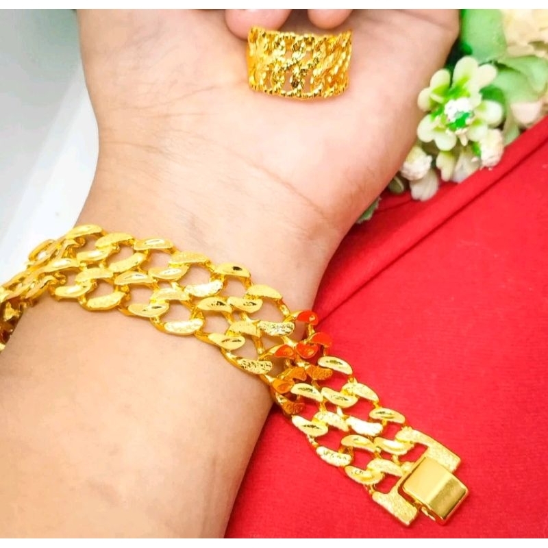 Gelang Dubai Fashion Bracelet Bangkok fre cincin Xuping terbaru