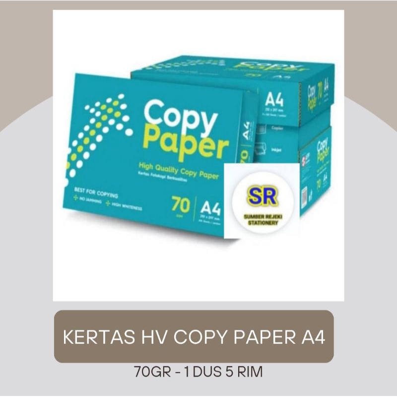 

KERTAS HVS COPY PAPER A4 75GR