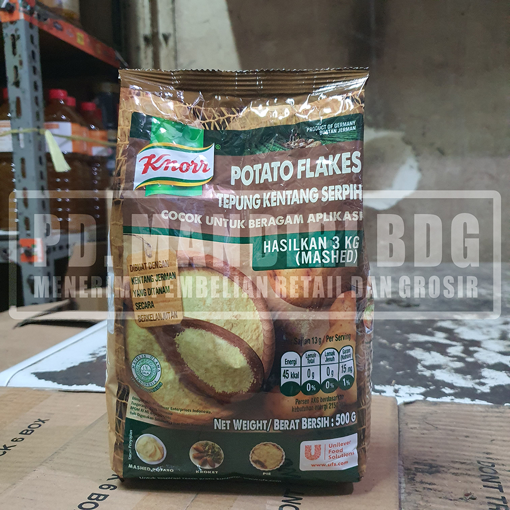 

KNORR POTATO FLAKES 500 GR