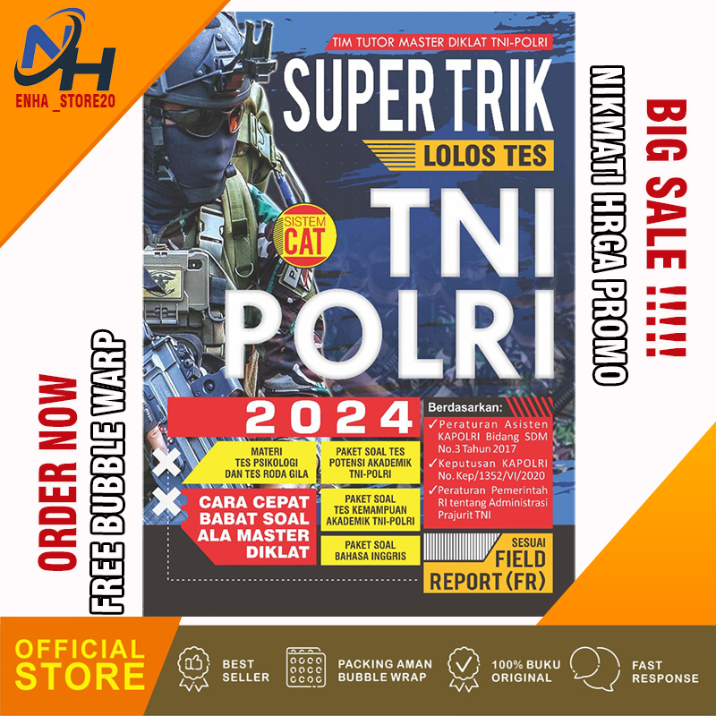 SUPER TRIK LOLOS TES TNI-POLRI 2024 Kompas Ilmu