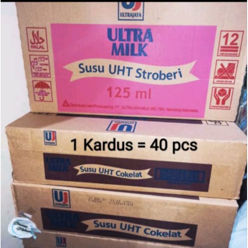 

susu UHT ultramilk 125 ml