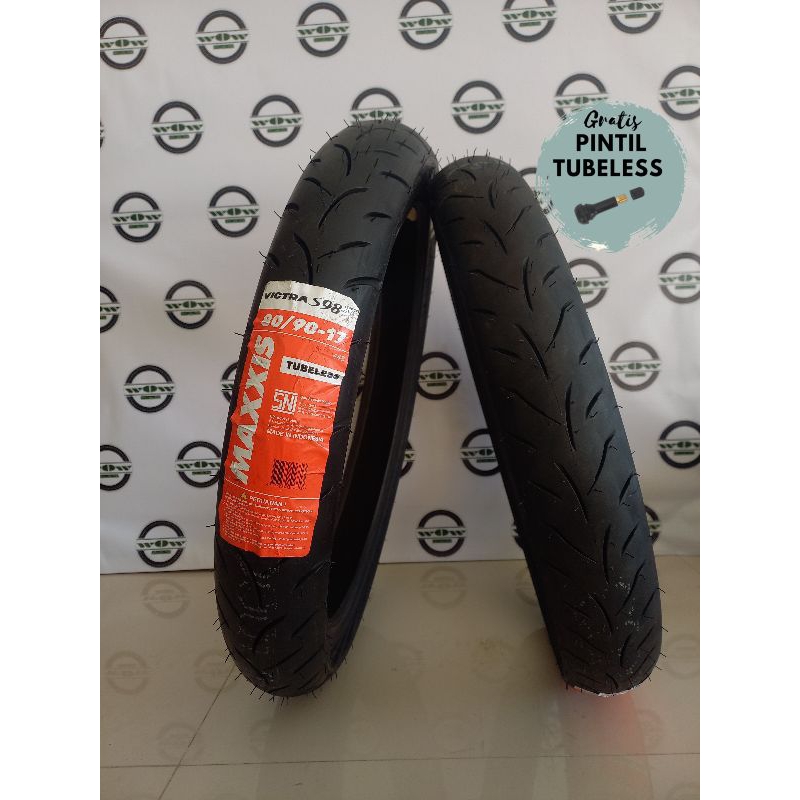 BAN MAXXIS VICTRA 80/90-17 (ORIGINAL 100%)