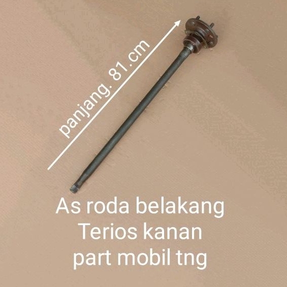 As Roda Belakang Drive Shaft Drife Shaf Daihatsu Terios Copotan