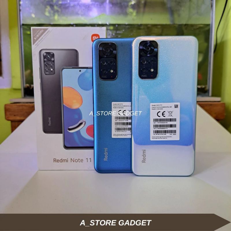 REDMI NOTE 11 4/128 & 6/128 SECOND GARANSI RESMI
