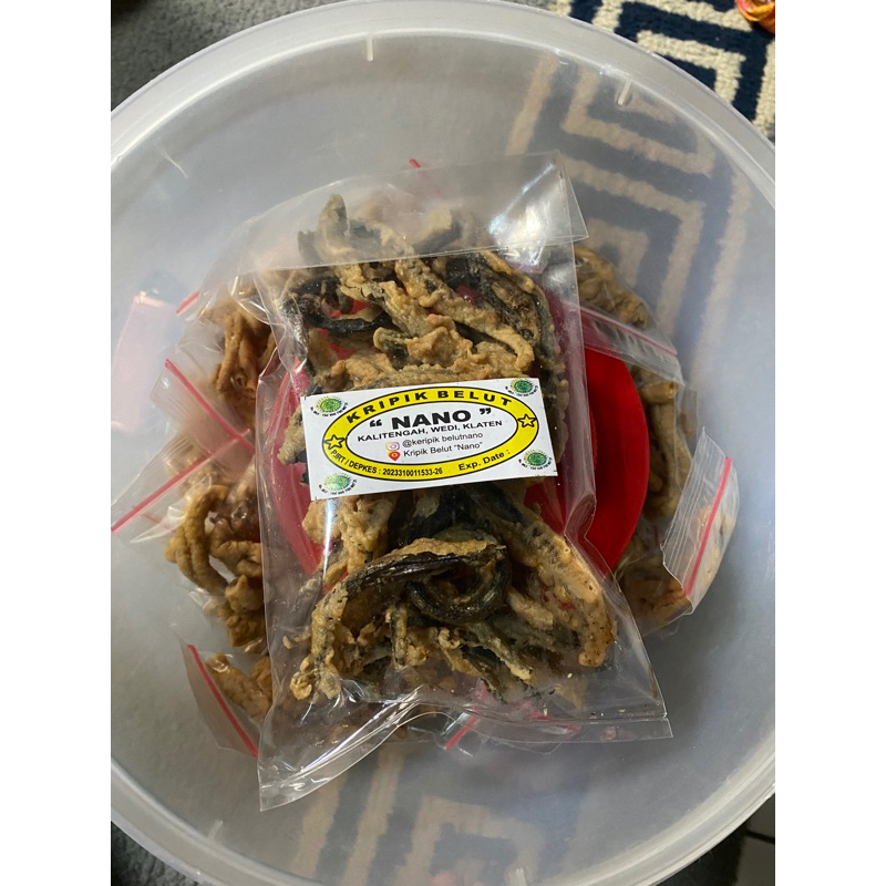 

Kripik Belut Gurih Renyah Enak