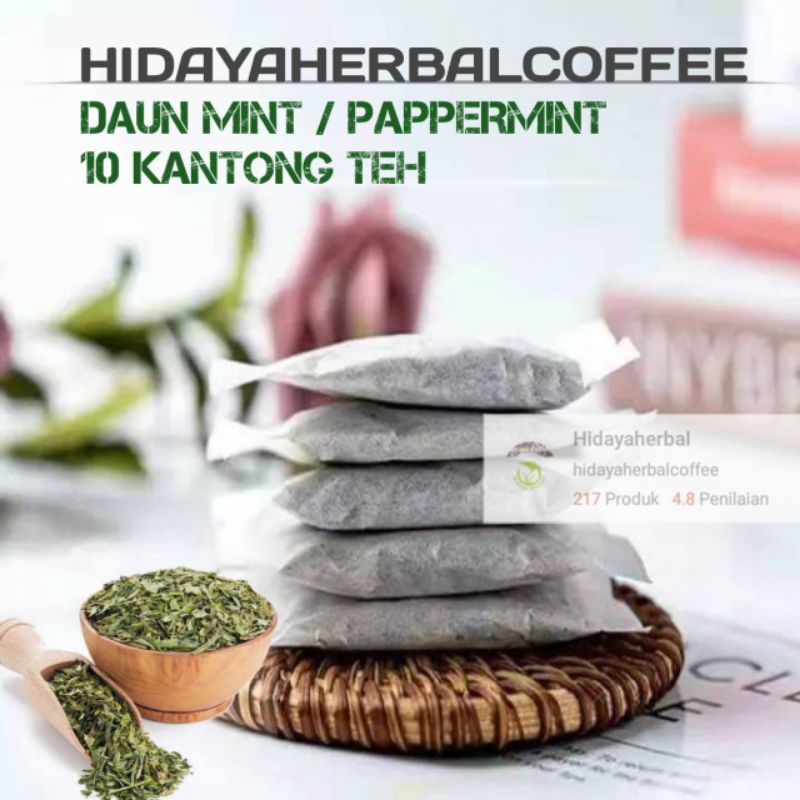 

Teh Kantong Daun Mint 10pcs