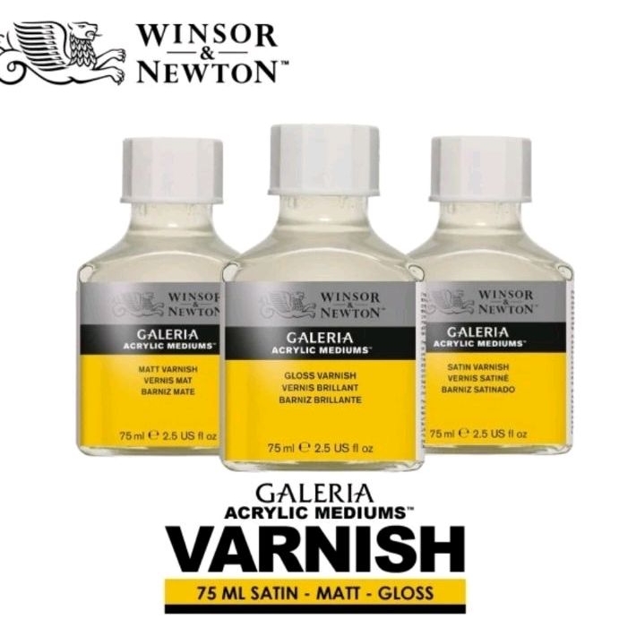 

Galeria Acrylic Varnish 75 ml # Gloss / Satin / Matt Winsor & Newton