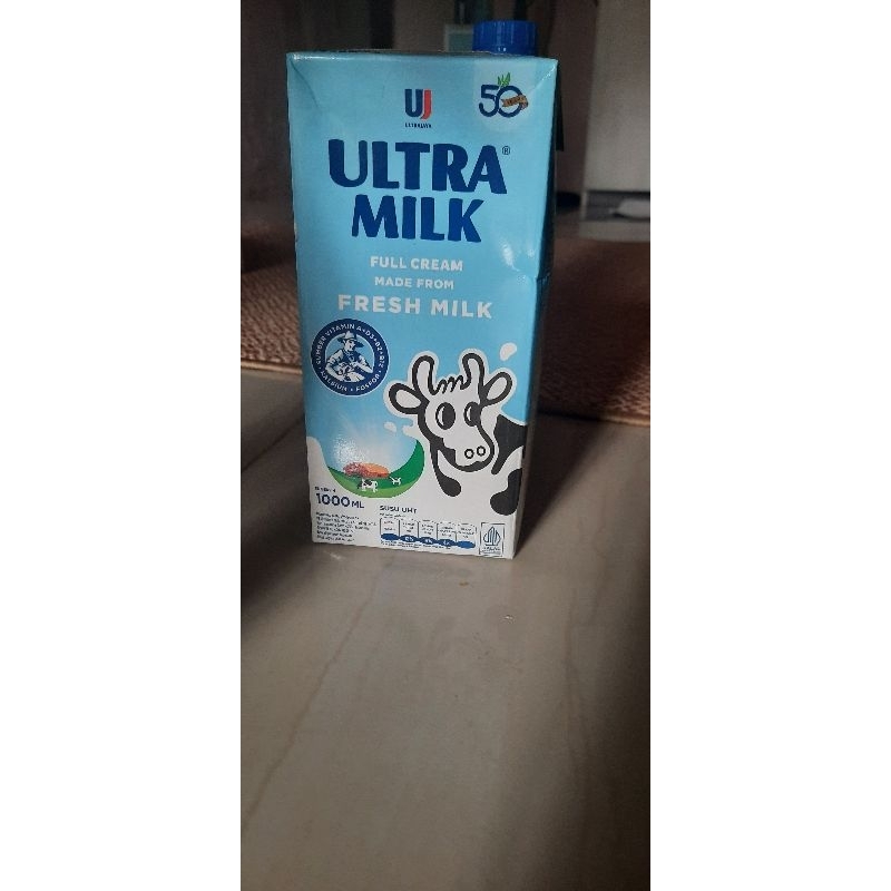 

Susu ULTRAMILK UHT Fullcream 1 Liter