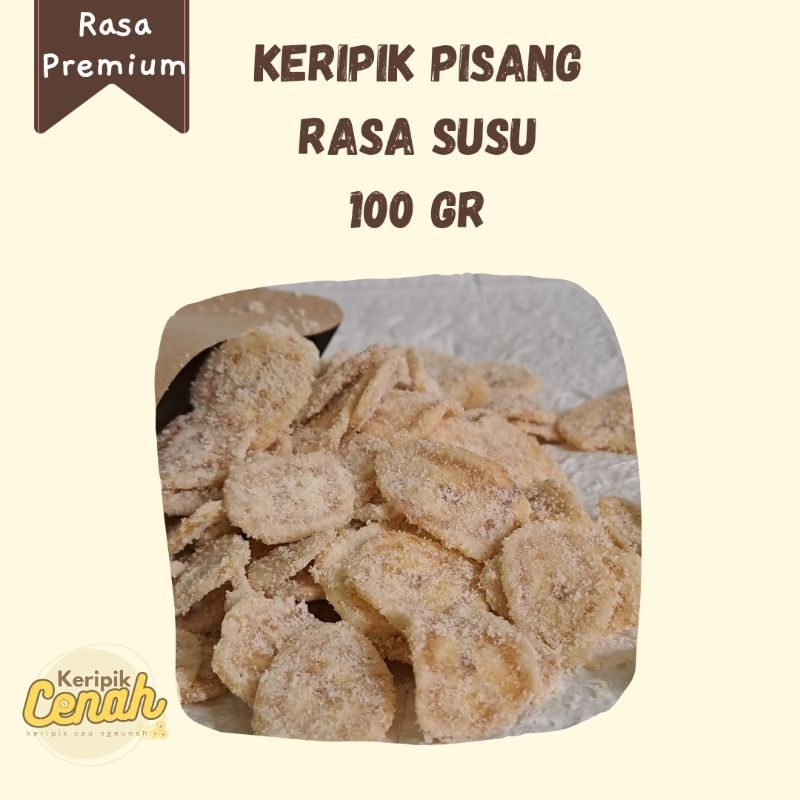 

Keripik Pisang Rasa Susu 100gr Murah Enak