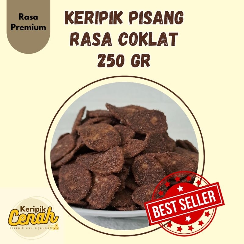 

Keripik Pisang Coklat 250gr Enak Murah | Keripik Cenah