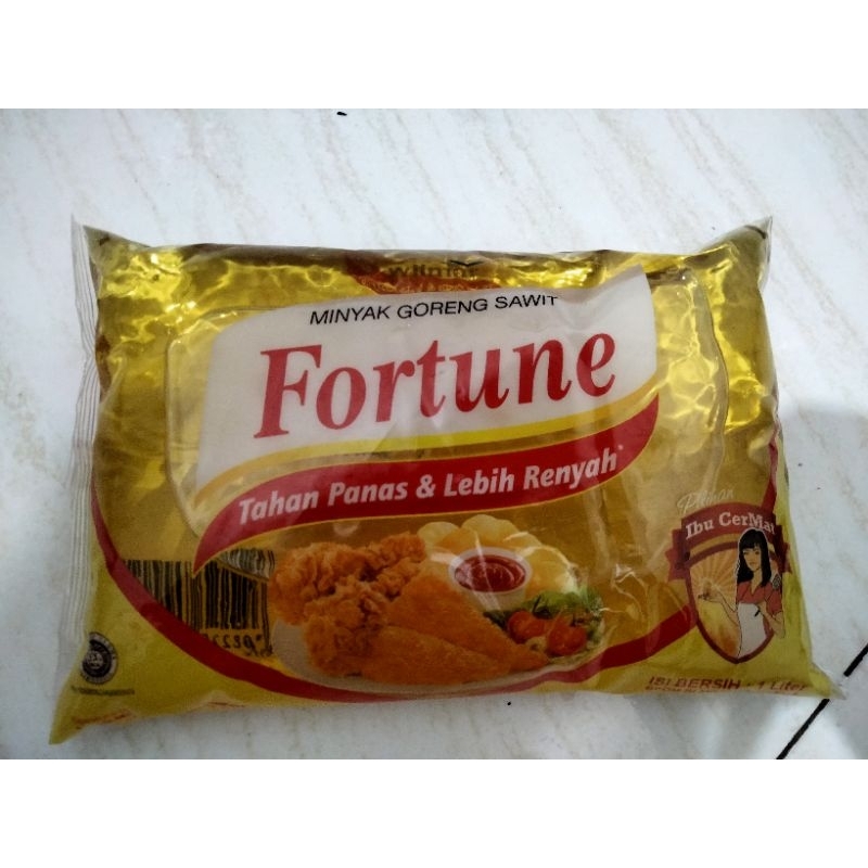 

minyak goreng fortune bantal 1L