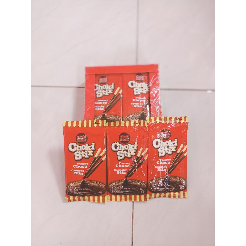 

Choki Stik Rasa Coklat 1 Box Isi 12 pcs X 24gr