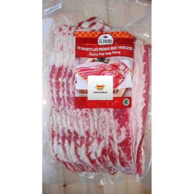 

Us Shortplate Smoked Beef / Daging Sapi Asap Elprimo @500gr