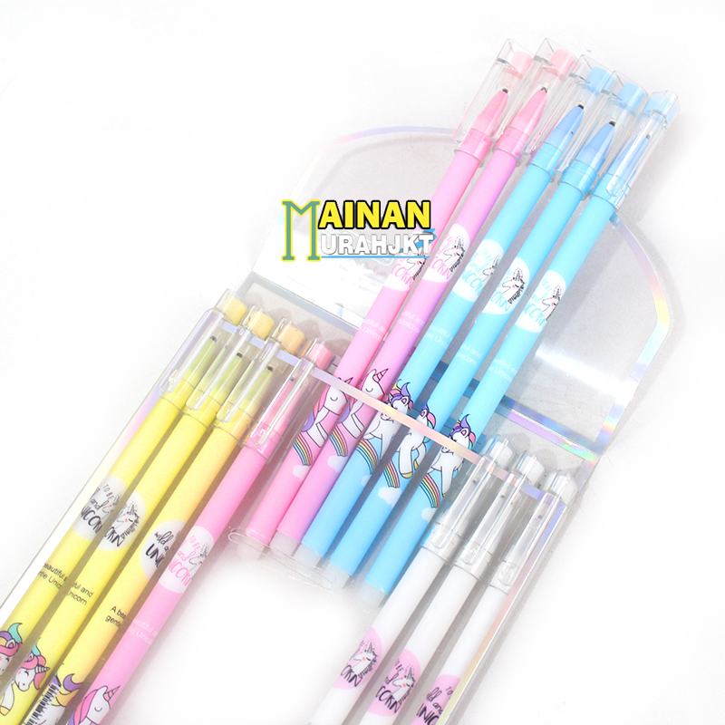 

ATK PULPEN ERASER KARAKTER QD-21018/QD-18517 ATK PULPEN BISA DI HAPUS GAMBAR SUPER HERO ULTRAMAN DAN UNICORN KUDA PONY