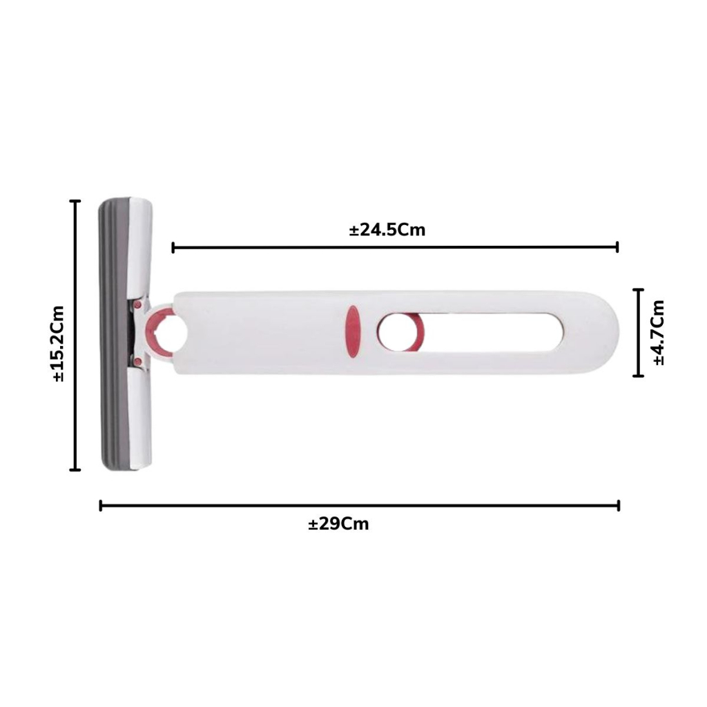 TOKOJUJUR Alat Pel Mini Portable Mop Kain Pel Spons Busa Pembersih Ruangan Penyerap Air Untuk Meja Kaca Jendela Toilet Cermin Dapur
