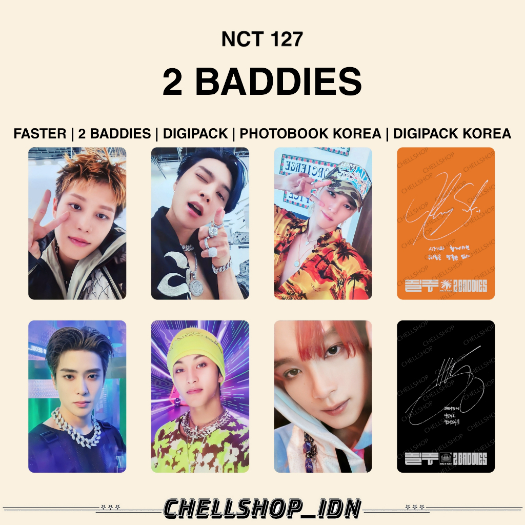 PHOTOCARD [NCT 127] 2 BADDIES