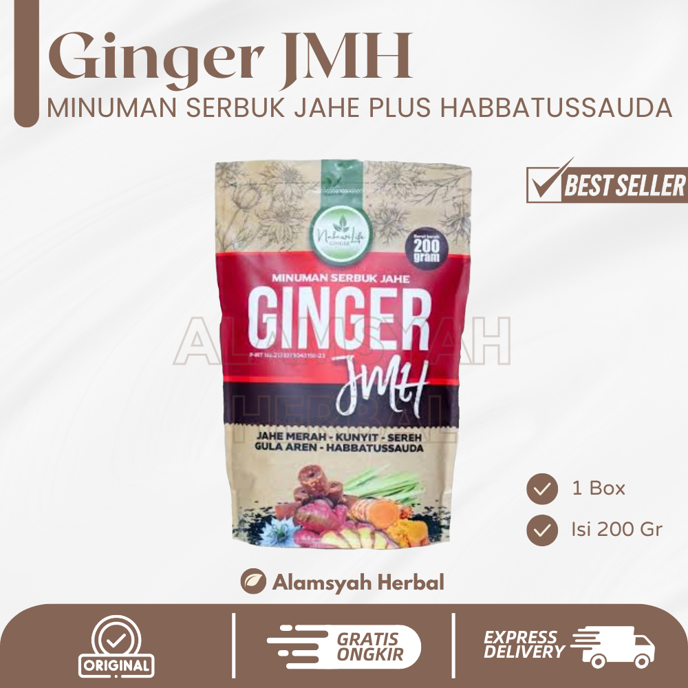 

Ginger JMH | Minuman Serbuk Jahe Plus Habbatussauda Dan Gula Aren Nabawalife Membantu Menghangatkan Tubuh Mengurangi Gejala Maagh Bagus Untuk Lambung