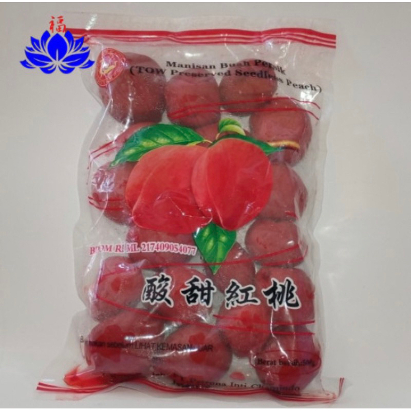 

ChengLiangJi Manisan Buah Persik 500gr