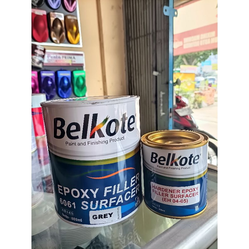 Belkote Epoxy Filler Grey 1L