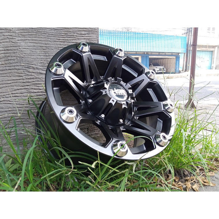 VELG HSR KLEAK R15X8 HOLE 5X114,3 ET15 BLACK