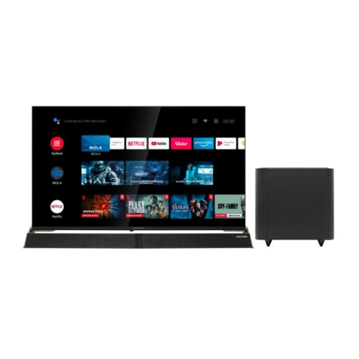 POLYTRON Smart Cinemax Soundbar TV 43 inch PLD 43BAG5959