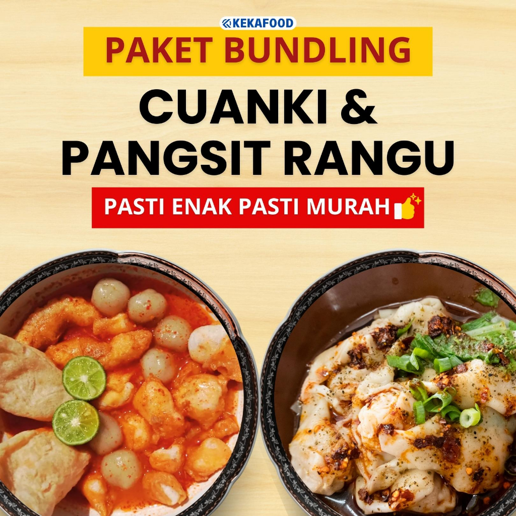

Paket Cuanki & Pangsit Ayam [Bisa COD] Tanpa Pre Order