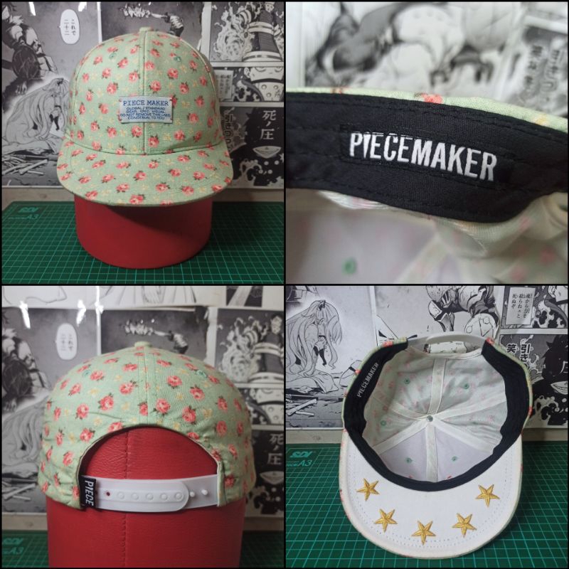 piecemaker cap visor pendek