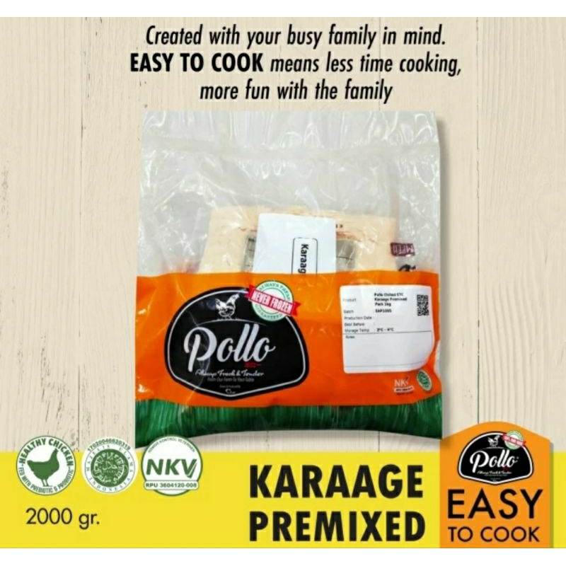 

Easy To Cook - Ayam Karaage Premixed Pollo 1 kg