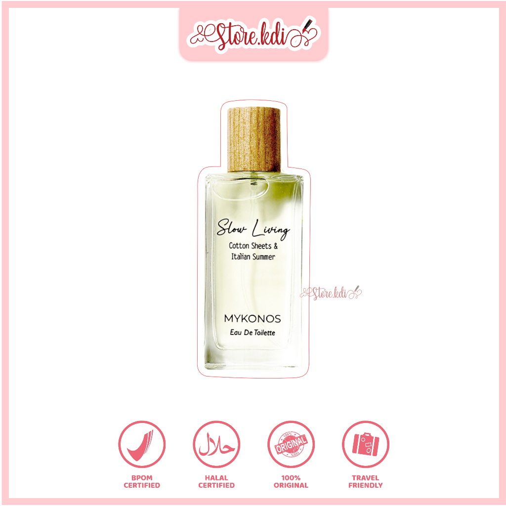 MYKONOS Slow Living EDT 50ML - Parfum Eau De Toilette