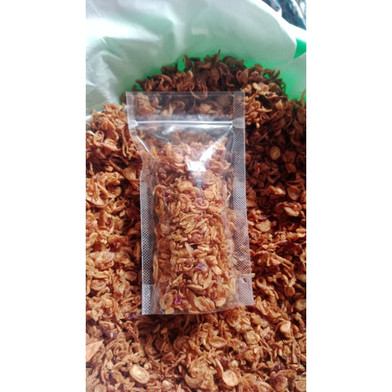 

bawang merah goreng "kakrose" tersedia kemasan 180 gr, 250gr, 500gr