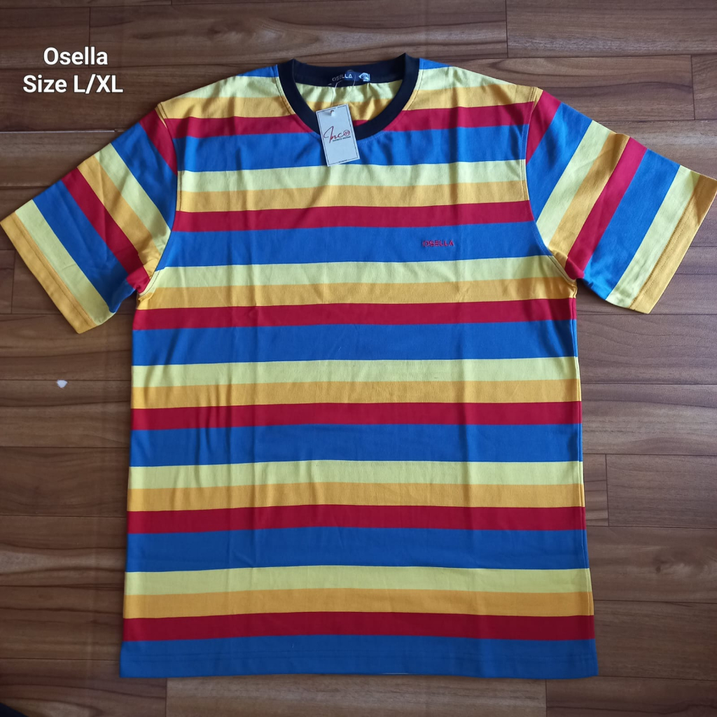 KAOS WANITA OSELLA TSHIRT STRIPE