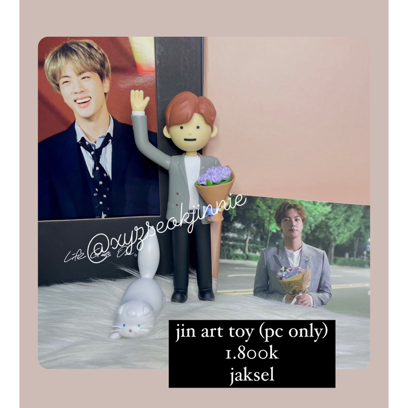 BTS ART TOY JIN PHOTOCARD [RARE]